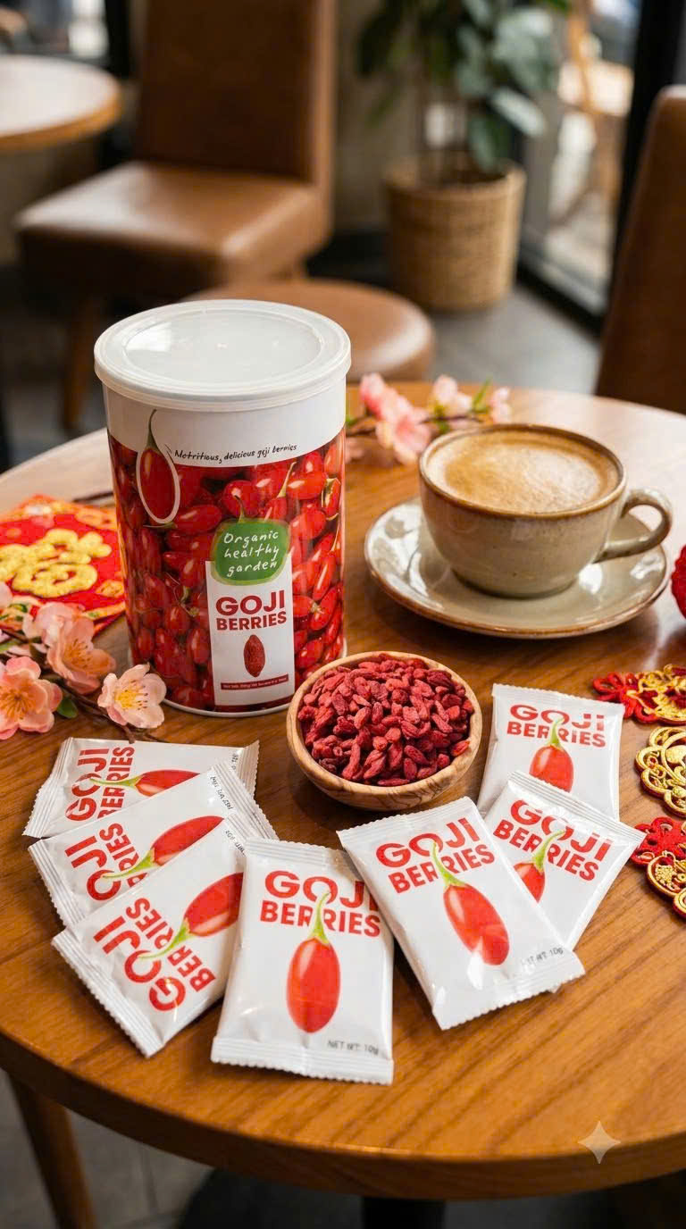 Kỷ tử LONG hộp thiếc 150G